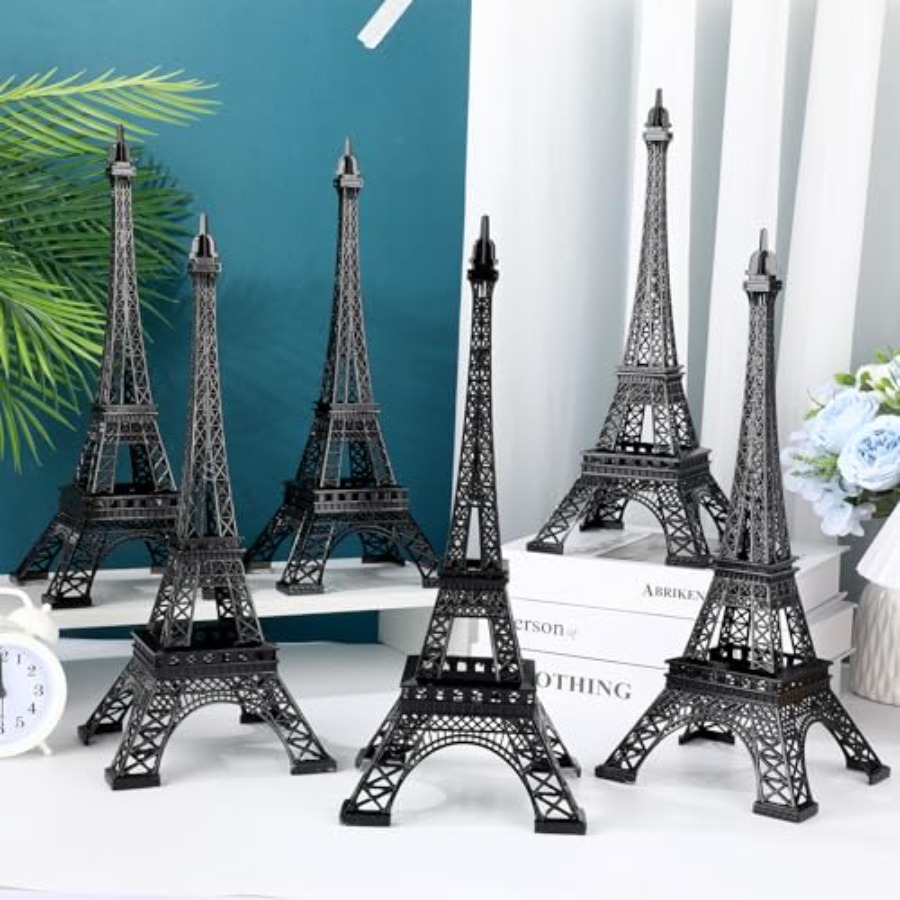 Art Craft Decoration - 6 Pcs 15'' Eiffel Tower Statue