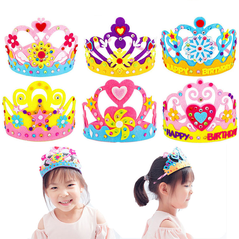 Art Craft Hat - DIY Crafts Toy Crown Creative Paper