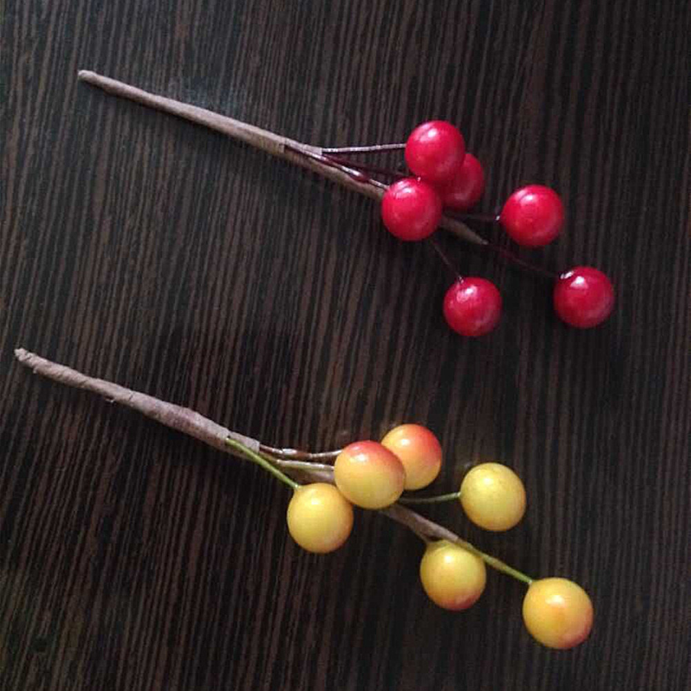 10Pcs DIY Berry Twig Set Artif - Art Craft Bar review and price