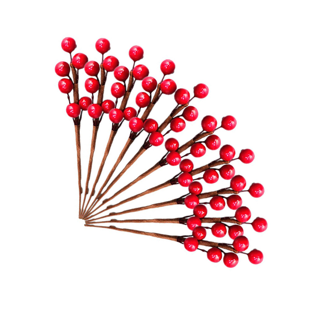 10Pcs DIY Berry Twig Set Artif - Art Craft Bar review and price