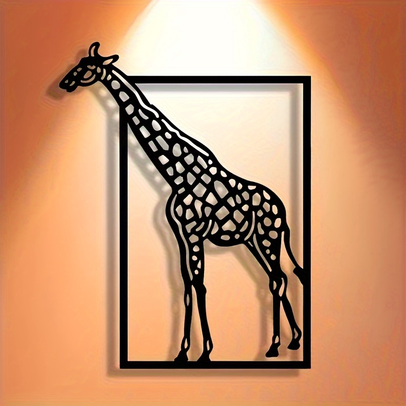 Abstract giraffe metal wall ar - Art Craft Bar review and price