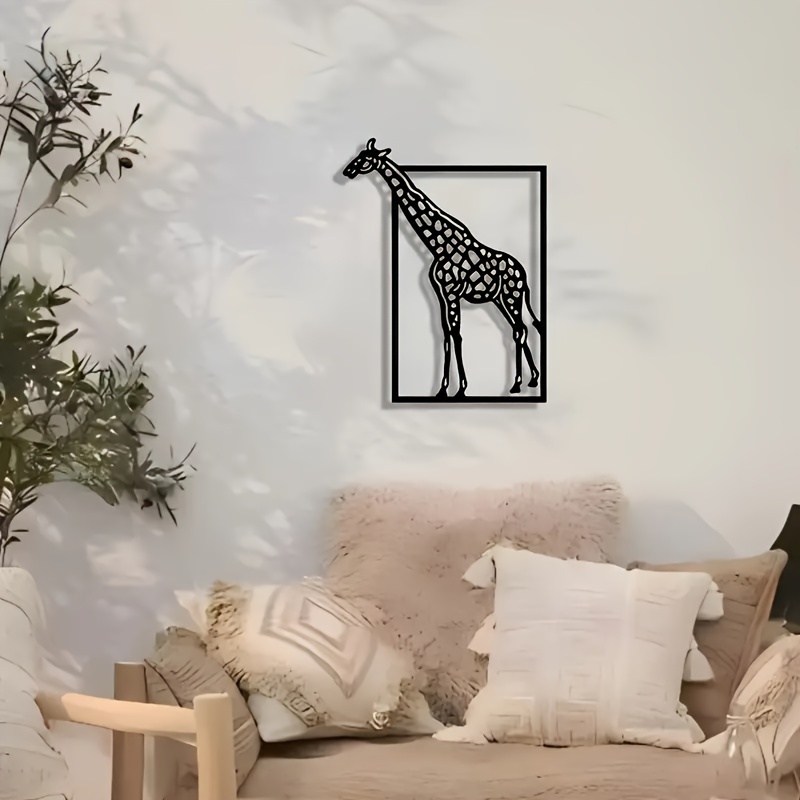 Abstract giraffe metal wall ar - Art Craft Bar review and price