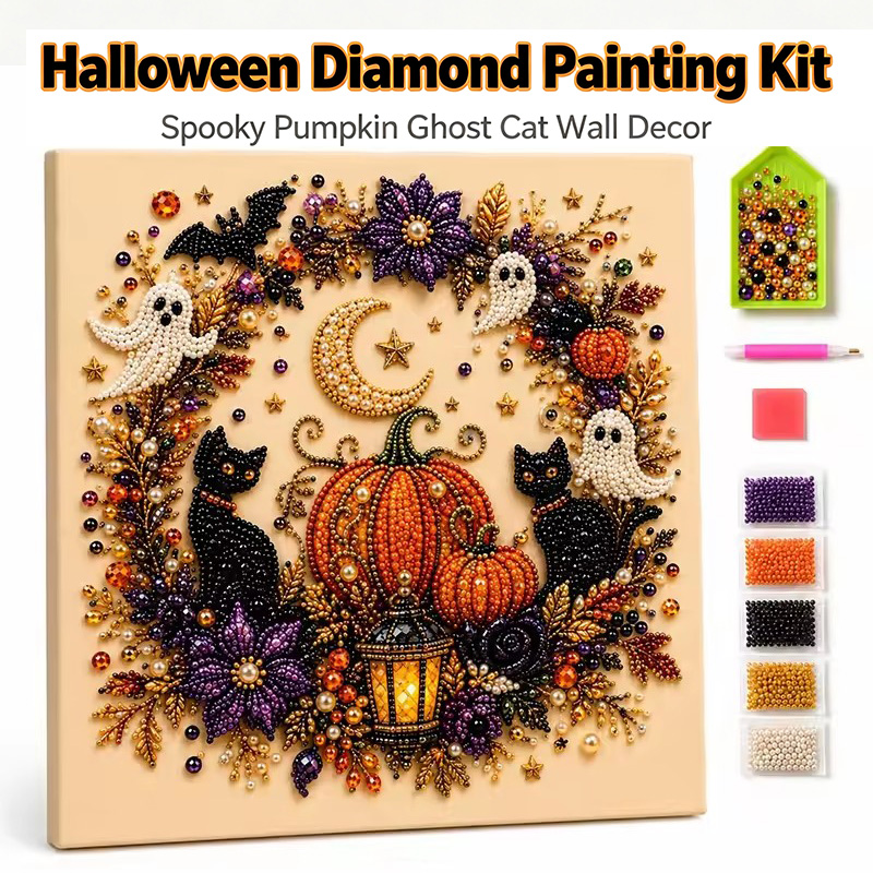 @Halloween Ghost Pearl Art Kit - Art Craft Animals review and price