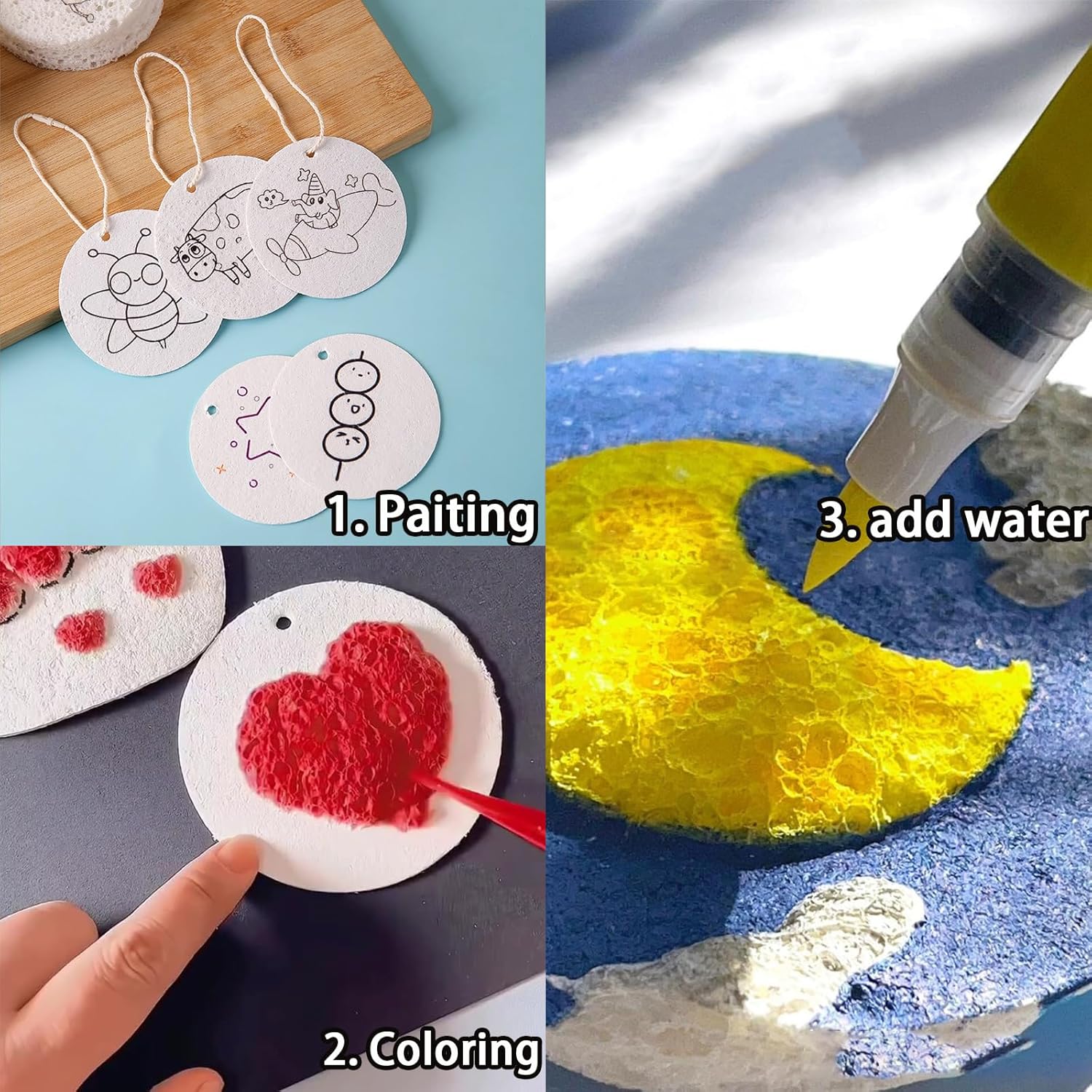 3D Puffy Foam Texture Painting - Art Craft Kids review and price