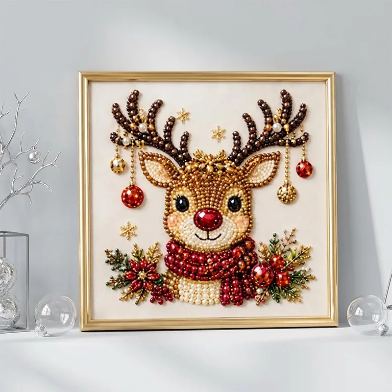 Christmas Pearl Diamond Painti - Art Craft Gifts For Adults review and price