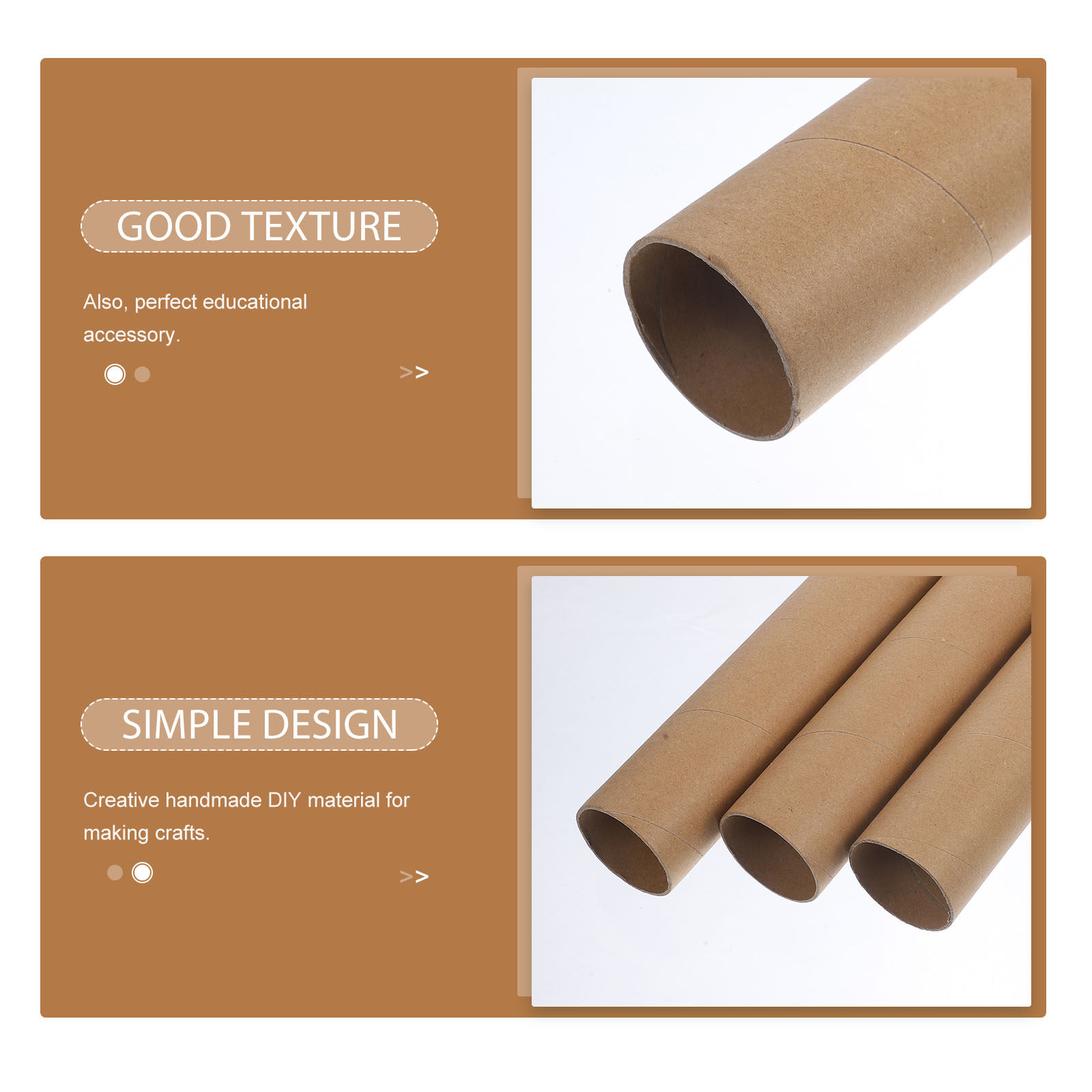 3Pcs Paper Tube DIY Craft Roll - Art Craft For Kindergarten review and price