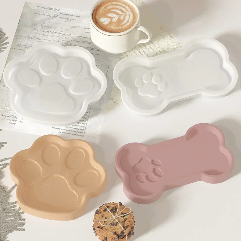 Diy Dog Bone-shaped Tray Gypsu - Art Craft Show review and price