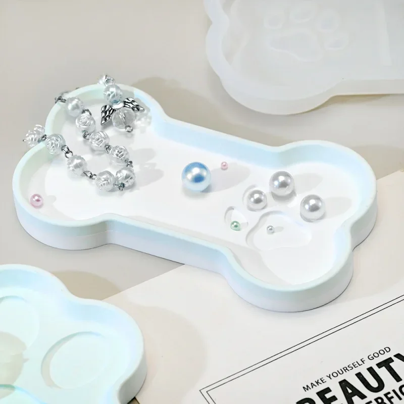Diy Dog Bone-shaped Tray Gypsu - Art Craft Show review and price