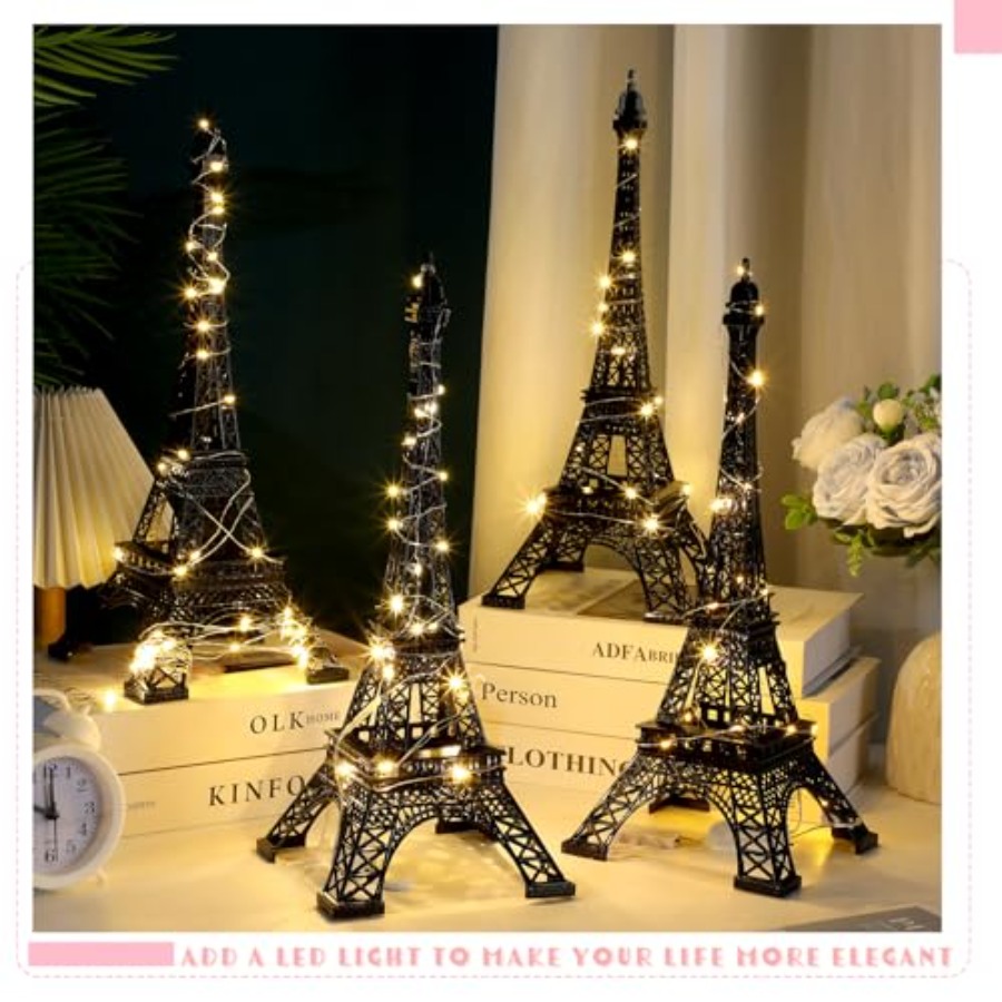 6 Pcs 15'' Eiffel Tower Statue - Art Craft Decoration review and price