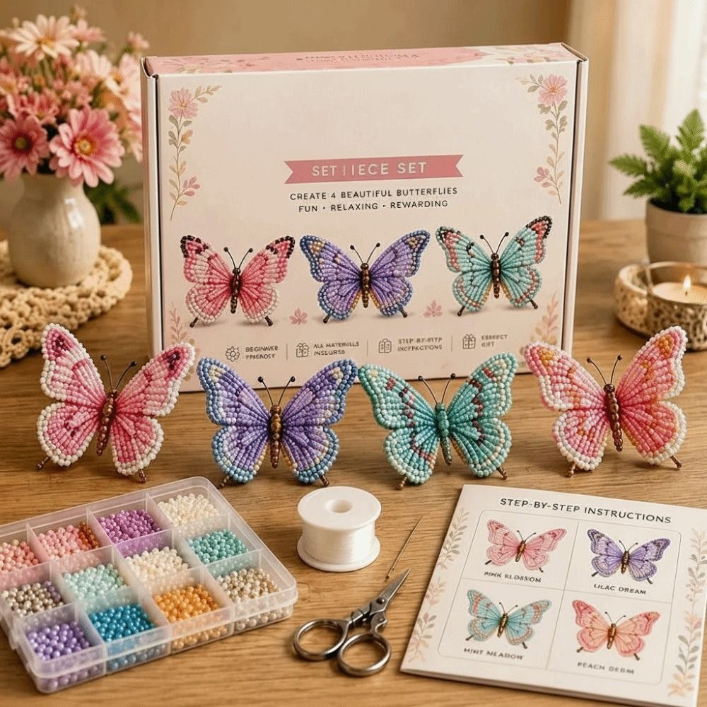 Tiny Beads 3D Beaded Animal Ki - Art Craft Animals review and price