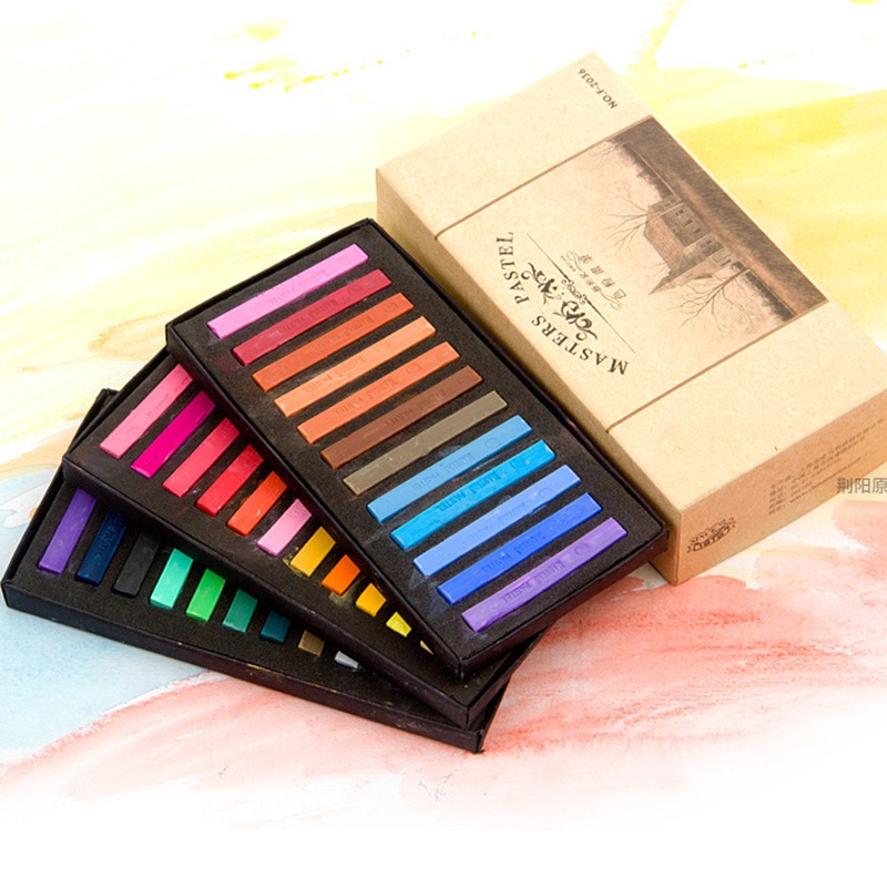 Artist Chalk Stick Set 12/24/3 - Chalk Pastel Set review and price
