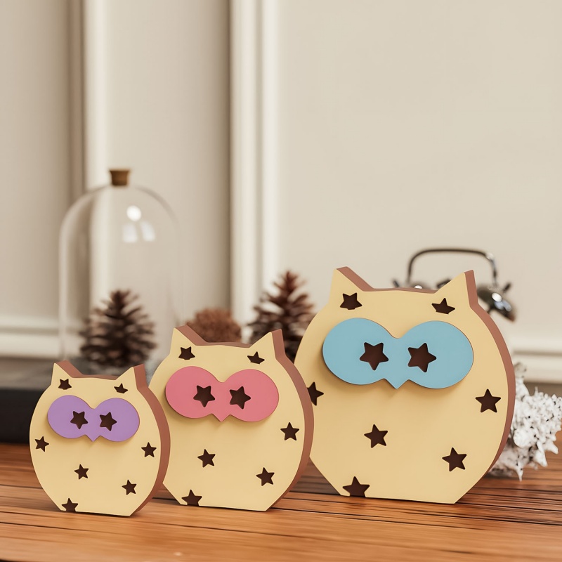 Owl Desktop Ornament Silicone  - Art Craft Show review and price