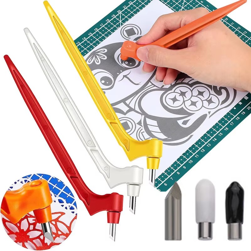 1/2/4/6set 360˚ Rotating Paper - Art Craft Knife review and price