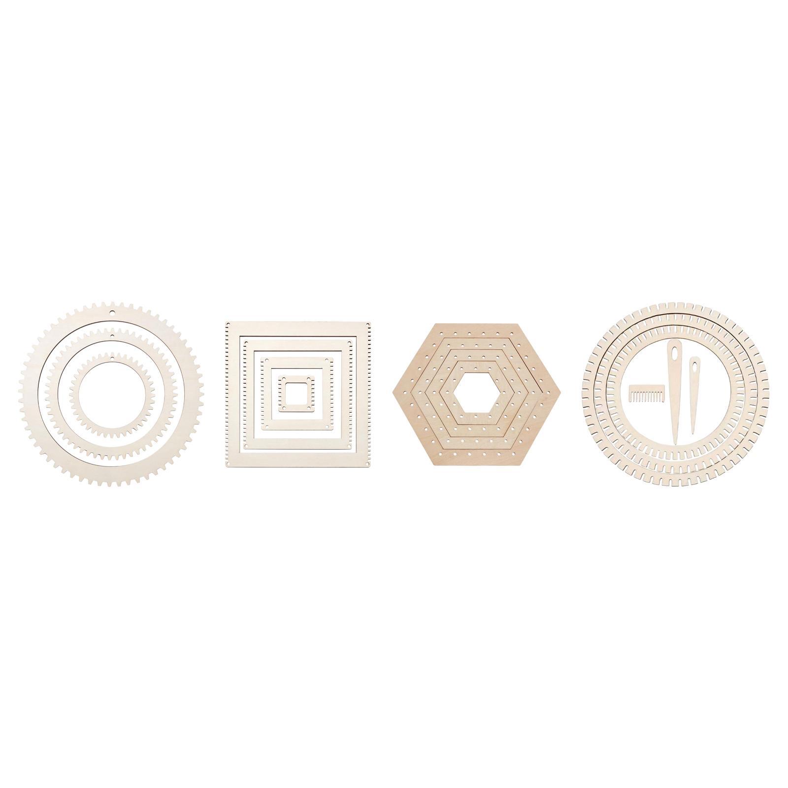 Wooden Weaving Looms Kit DIY C - Art Craft Kids review and price
