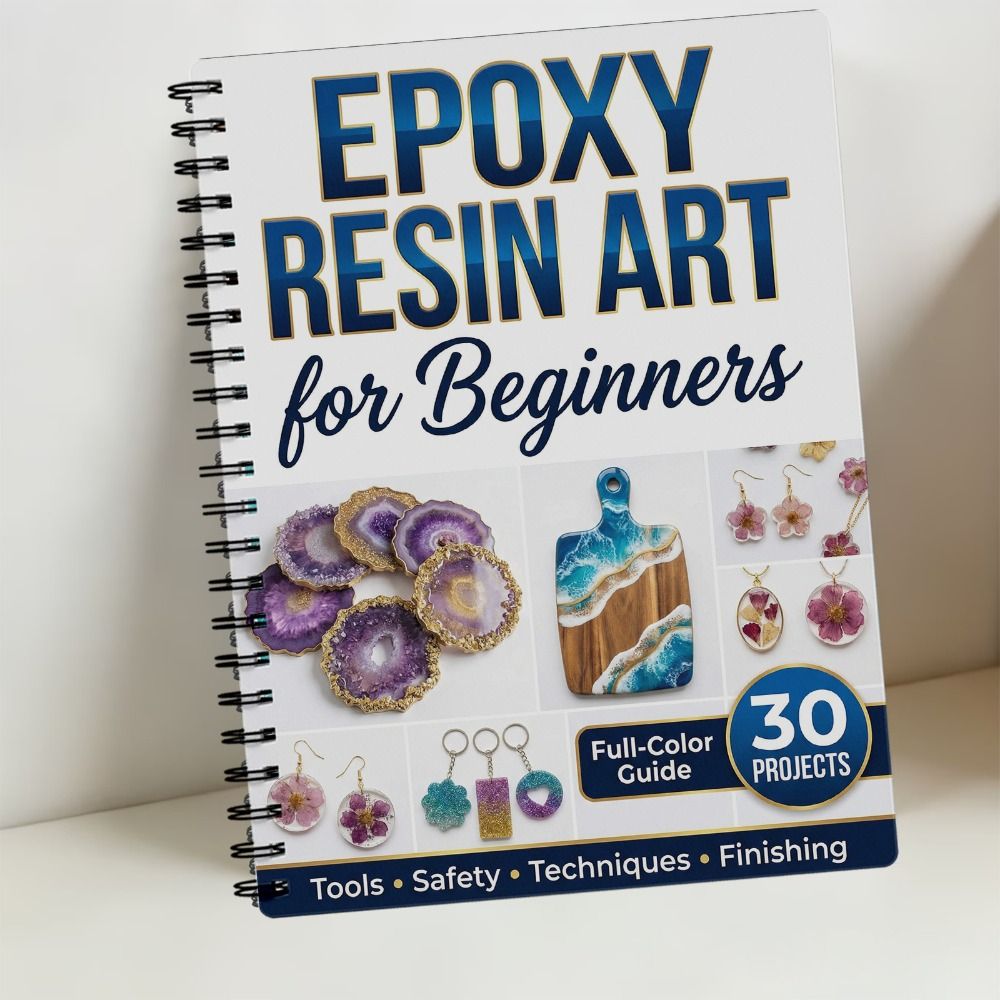 Step-by-Step Epoxy Resin Art H - Art Craft Notebook review and price