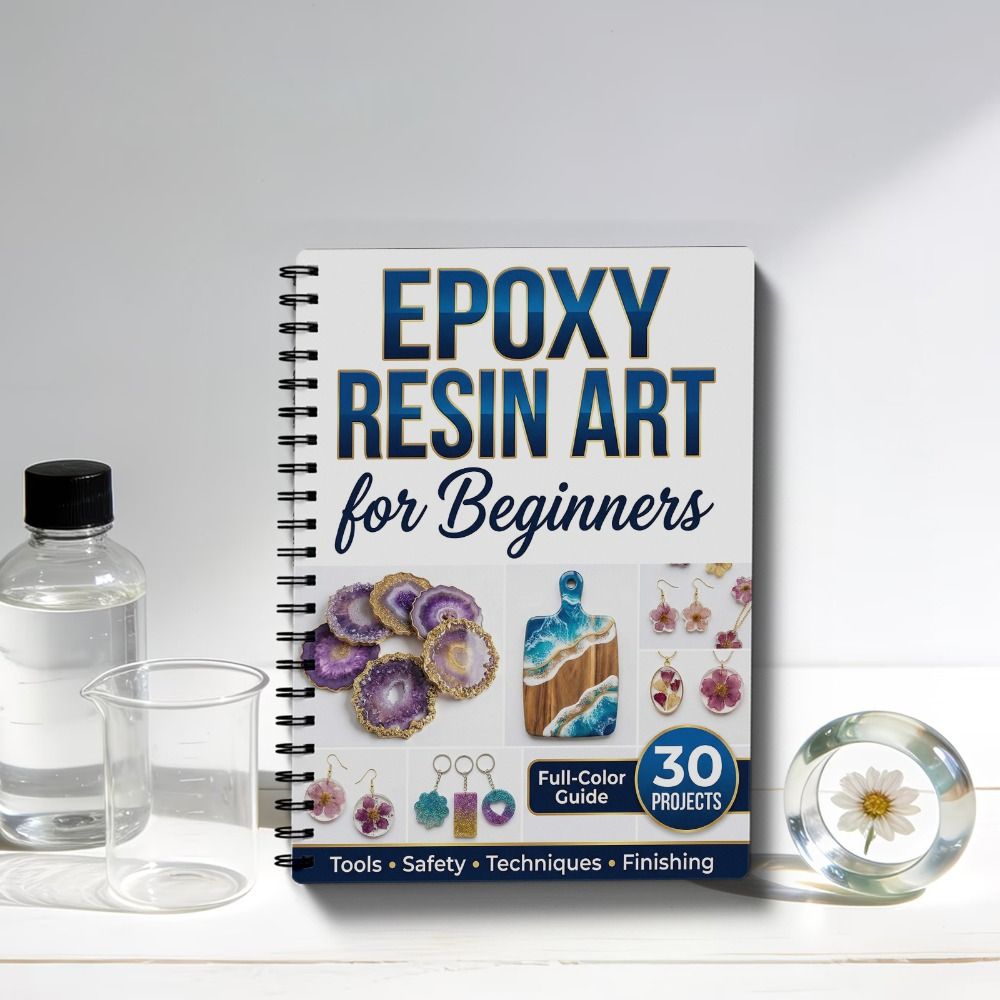Step-by-Step Epoxy Resin Art H - Art Craft Notebook review and price