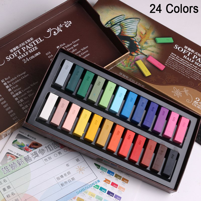 Simbalion  24/48 Colors Soft P - Chalk Pastel Set review and price