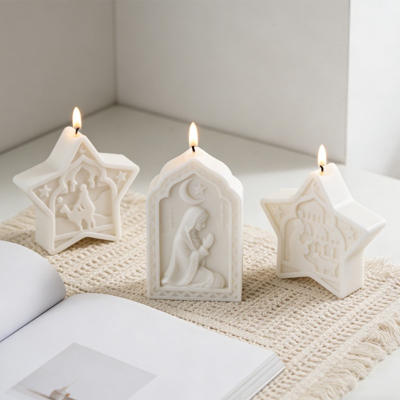 mosque candle mold soft star m - Art Craft Show review and price