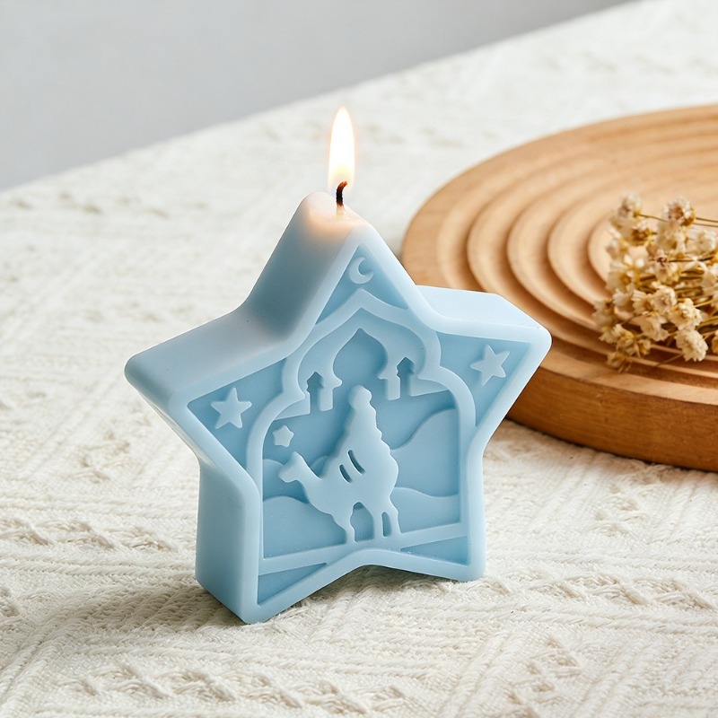 mosque candle mold soft star m - Art Craft Show review and price