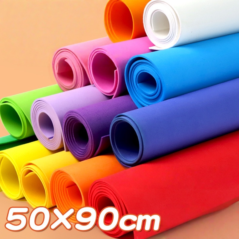 10 Sheets 50x90cm Colored Spon - Art Craft For Kindergarten review and price