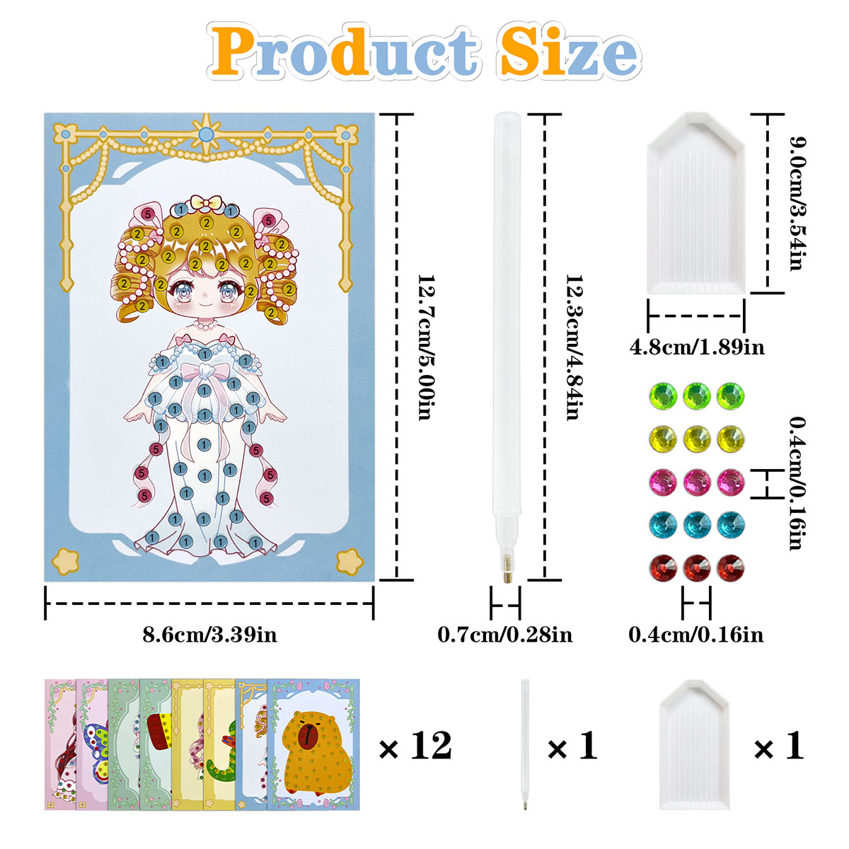 16 Pcs Gem Kit DIY Arts Crafts - Art Craft Animals review and price