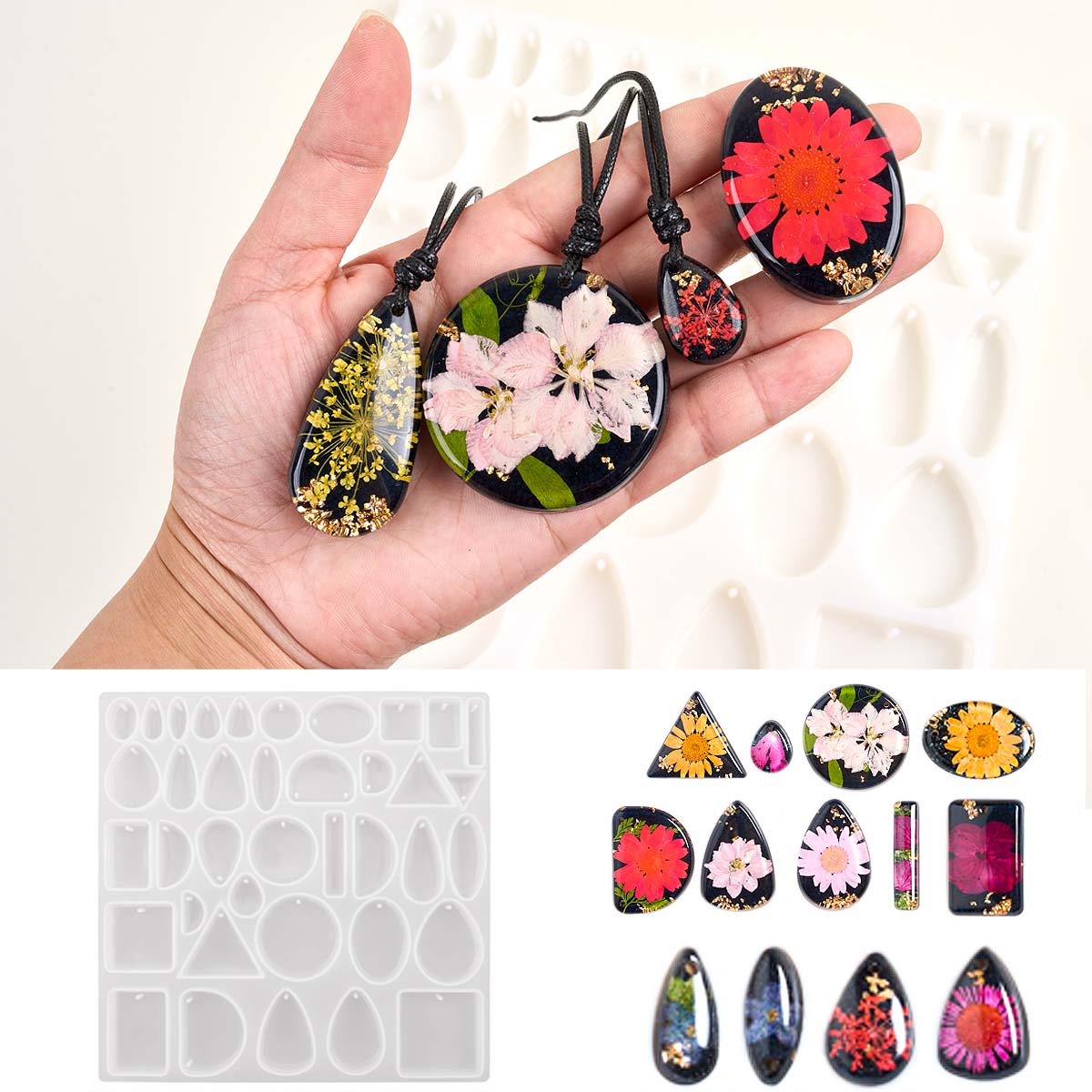Time Stone Pendant Silicone Mo - Art Craft Show review and price