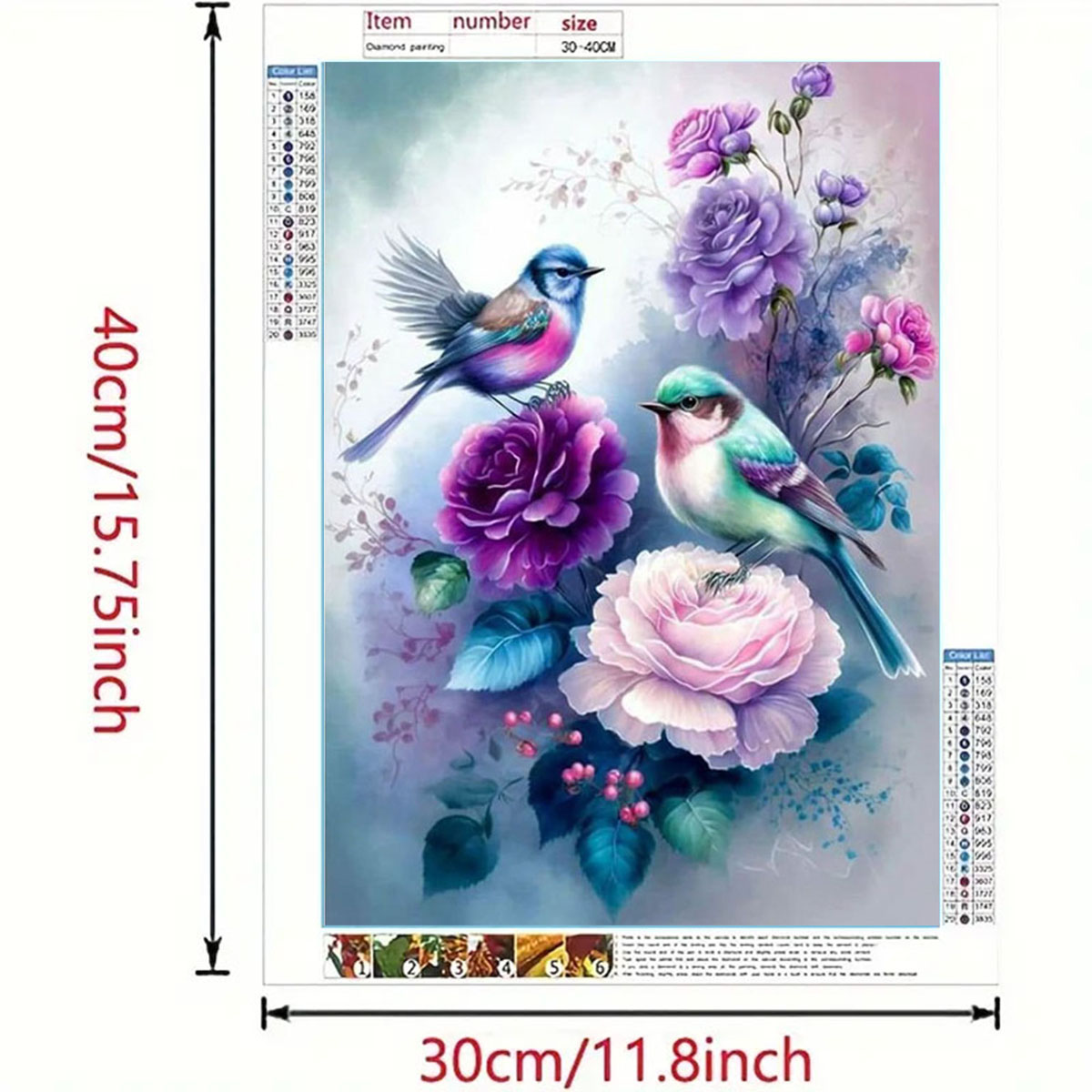 1 Set of Bird Song Flower Frag - Art Craft Animals review and price