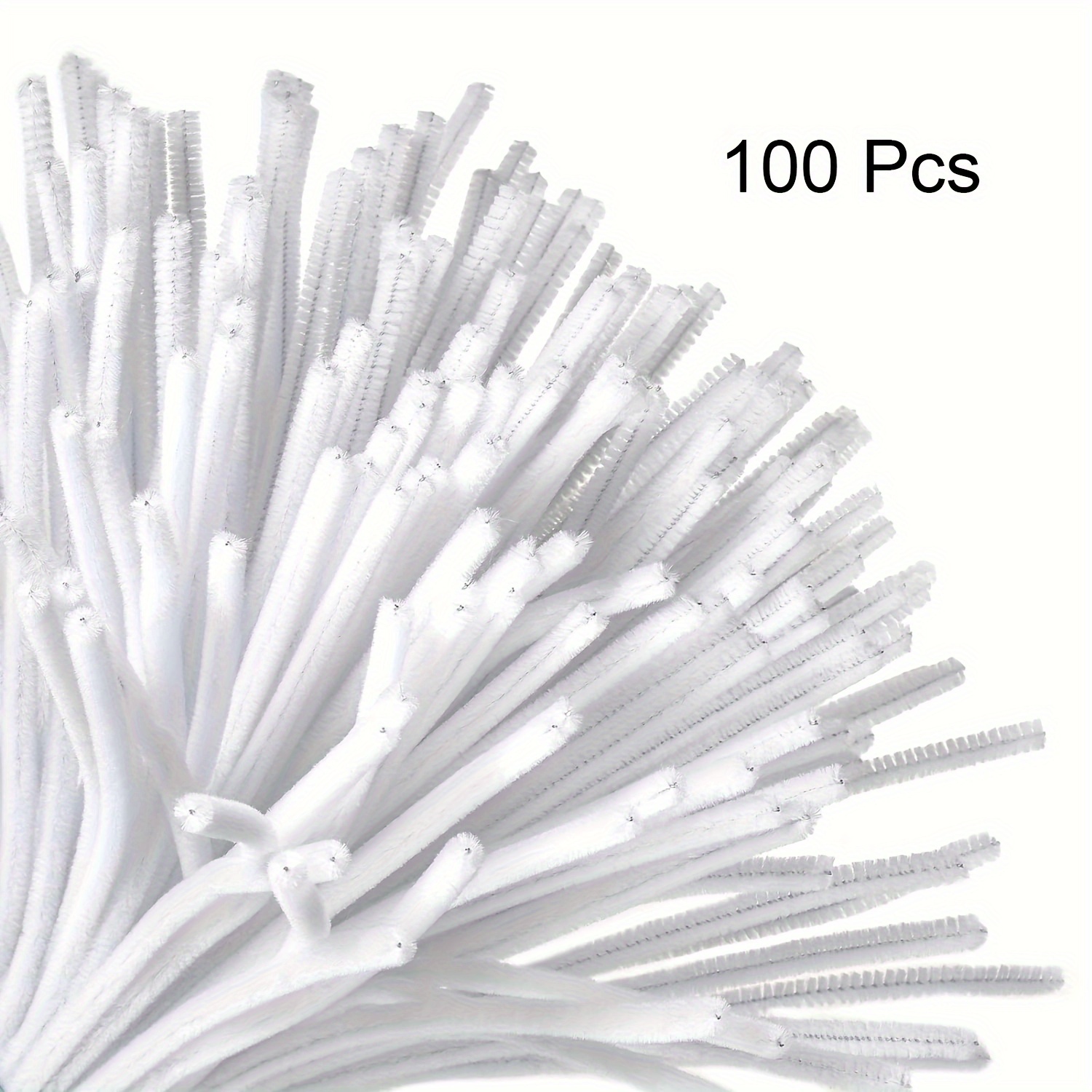 100 Pcs White Pipe Cleaners,Pi - Art Craft Kids review and price