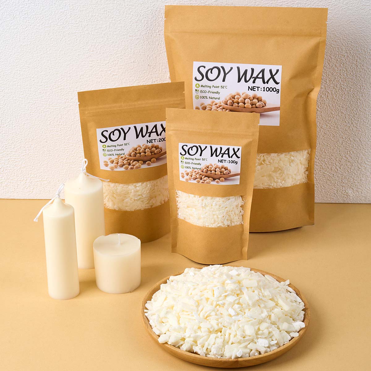 1 Pounds Pure White Soy Wax Fo - Candle Making Wax review and price