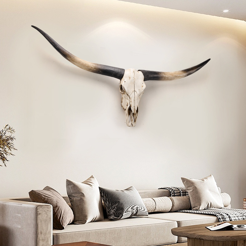 Large Resin Bull Head Statues  - Art Craft Bar review and price