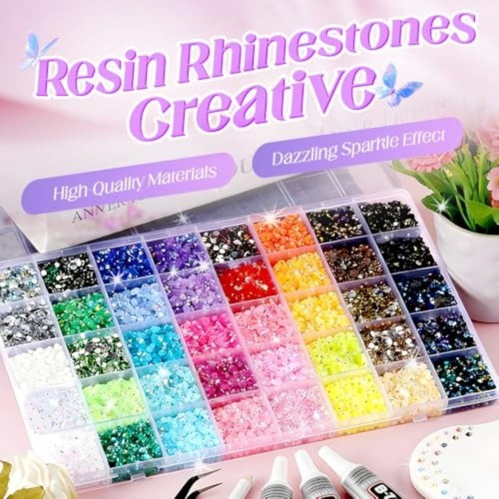 Multicolor Resin Rhinestone Ki - Art Craft Hat review and price