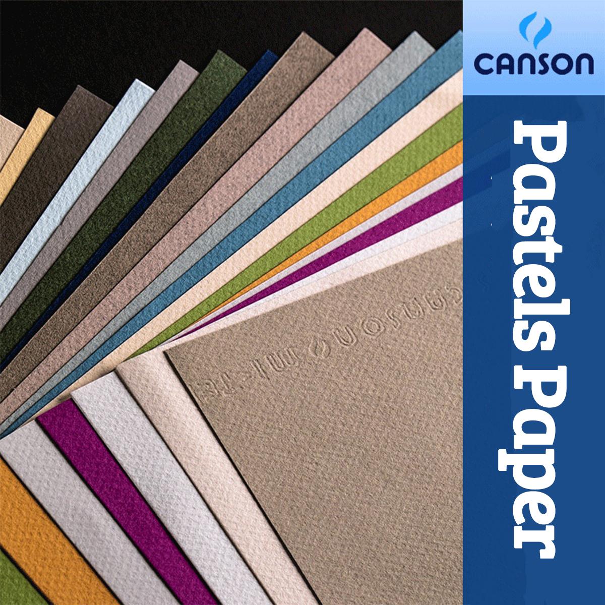 CANSON Pastels Paper,16K 16 Sh - Chalk Pastel Set review and price