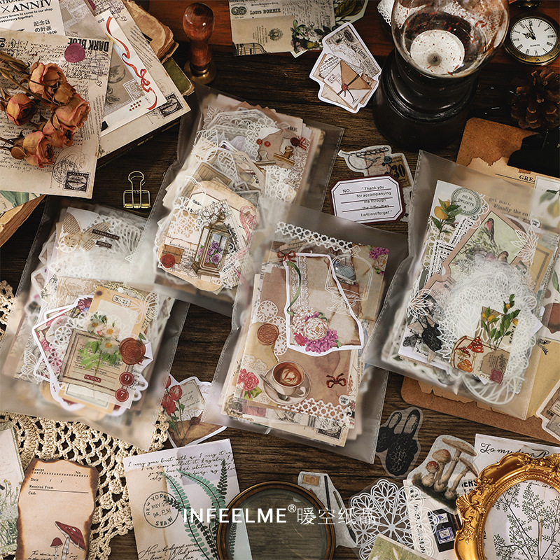 1pack/260pcs Vintage Literary  - Art Craft Notebook review and price