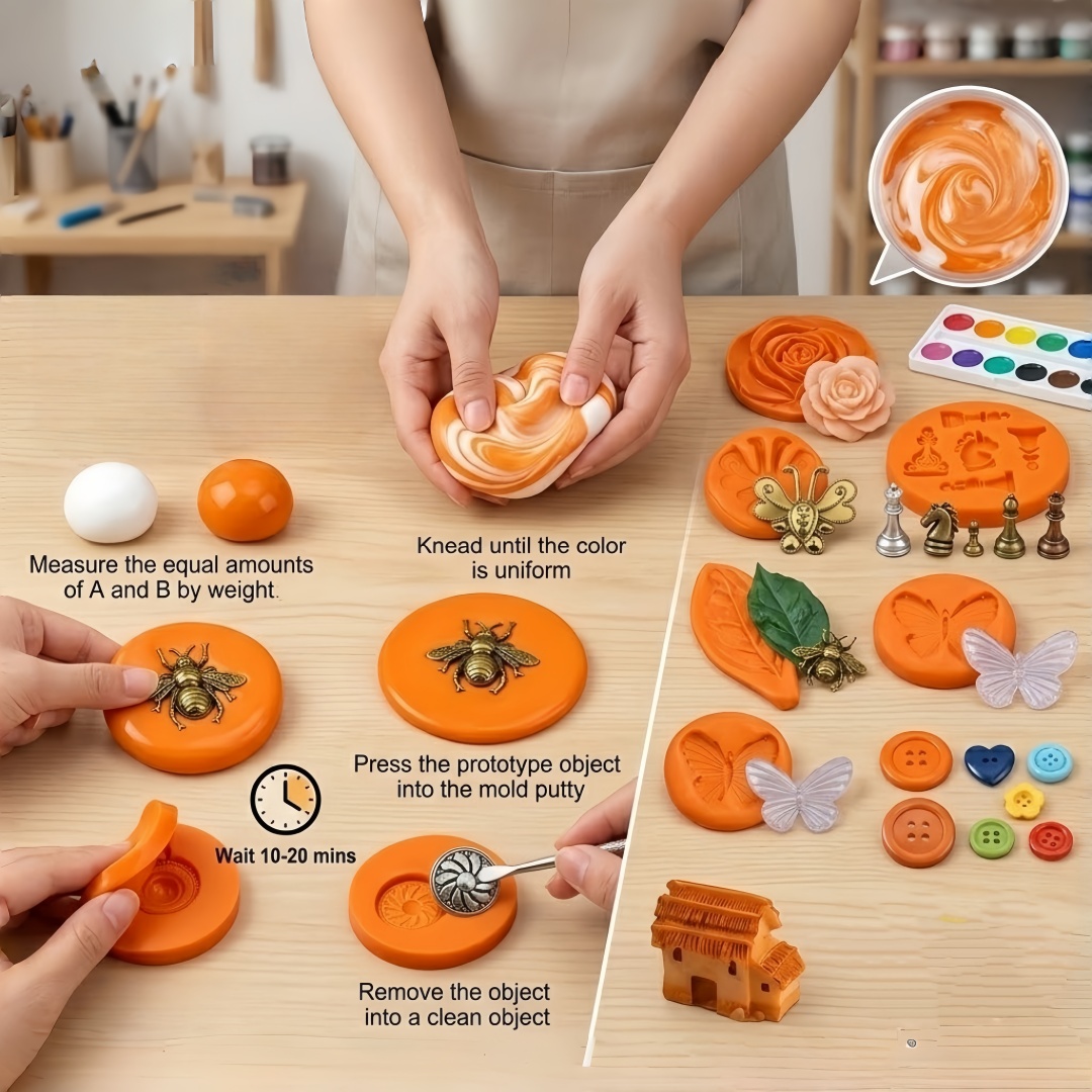 Silicone Putty DIY Crafting Se - Art Craft Resin review and price
