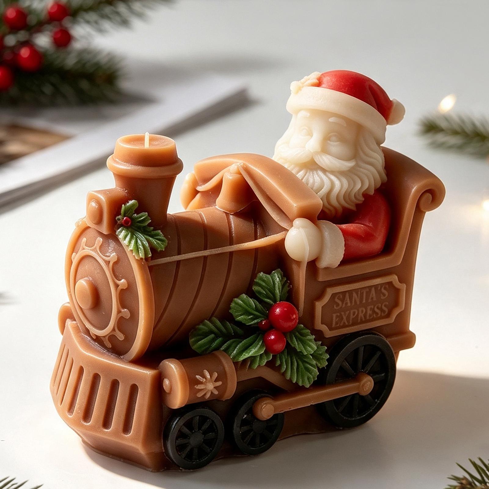 Christmas Candle Mold Train Sh - Art Craft Show review and price