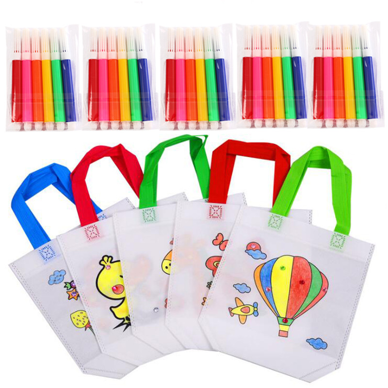 5 Sets DIY Graffiti Bag with M - Art Craft Notebook review and price