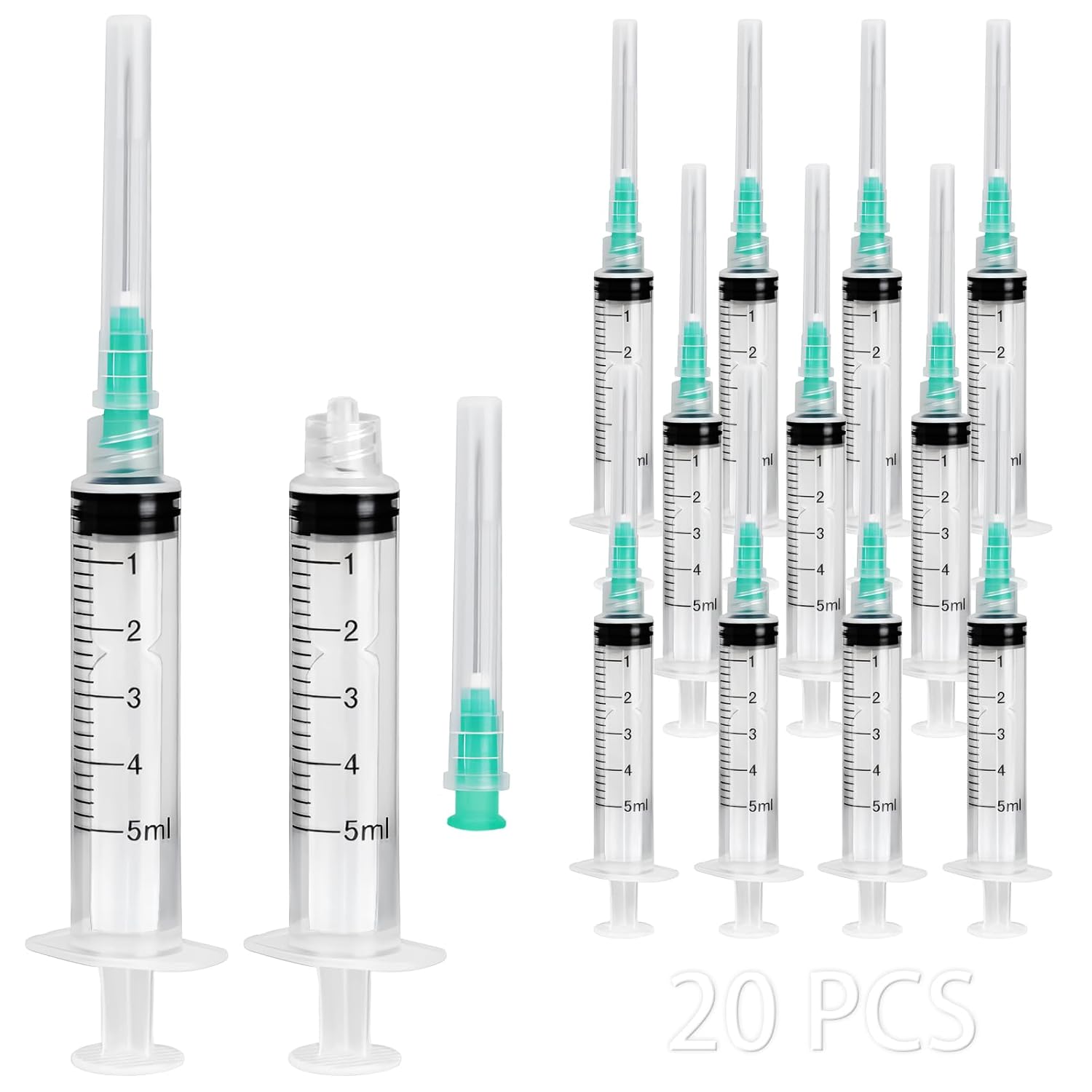 5ml Luer Lock Syringe, Suitabl - Art Craft Animals review and price