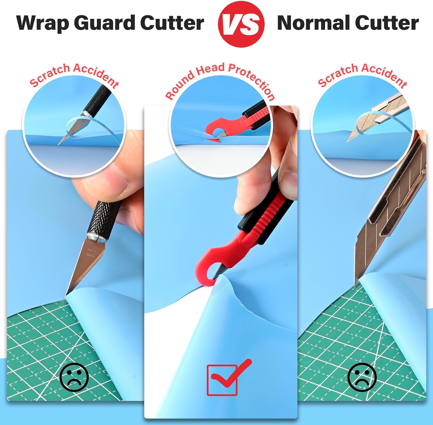 EHDIS 2pcs Safety Guard Cutter - Art Craft Knife review and price