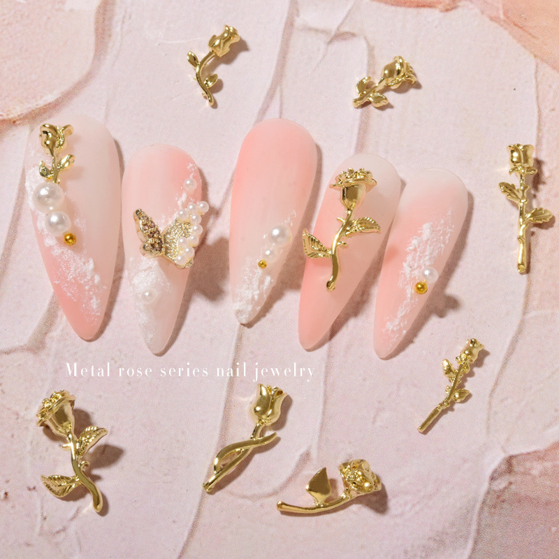 10Pcs 3D Rose Nail Art Ornamen - Art Craft Show review and price