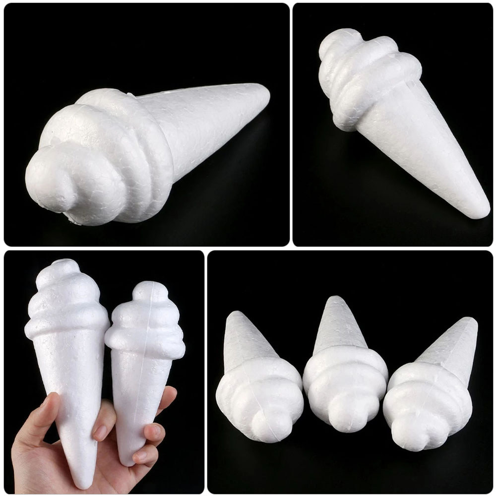 8Pcs Unfinished Ice Cream Foam - Art Craft Kids review and price