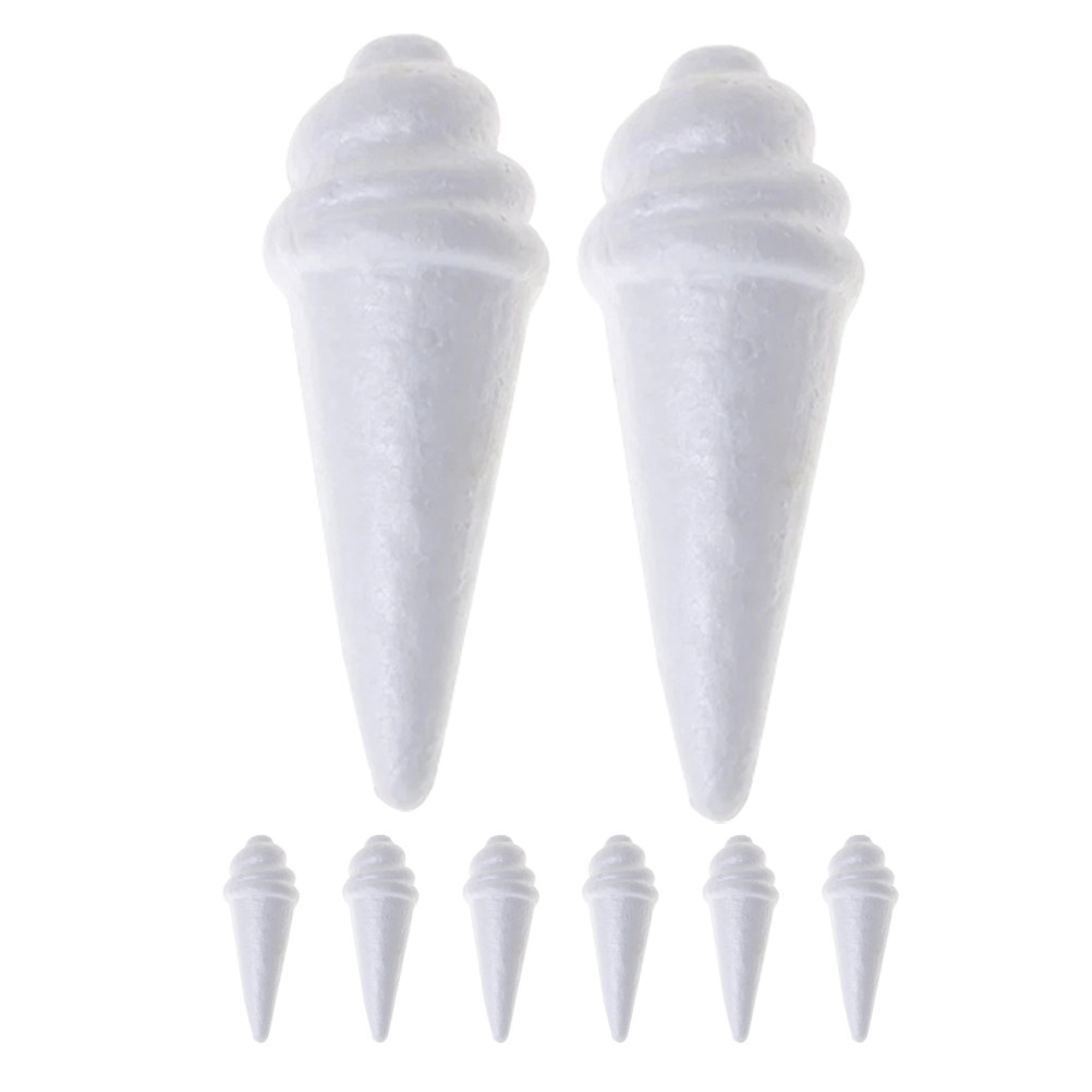 8Pcs Unfinished Ice Cream Foam - Art Craft Kids review and price
