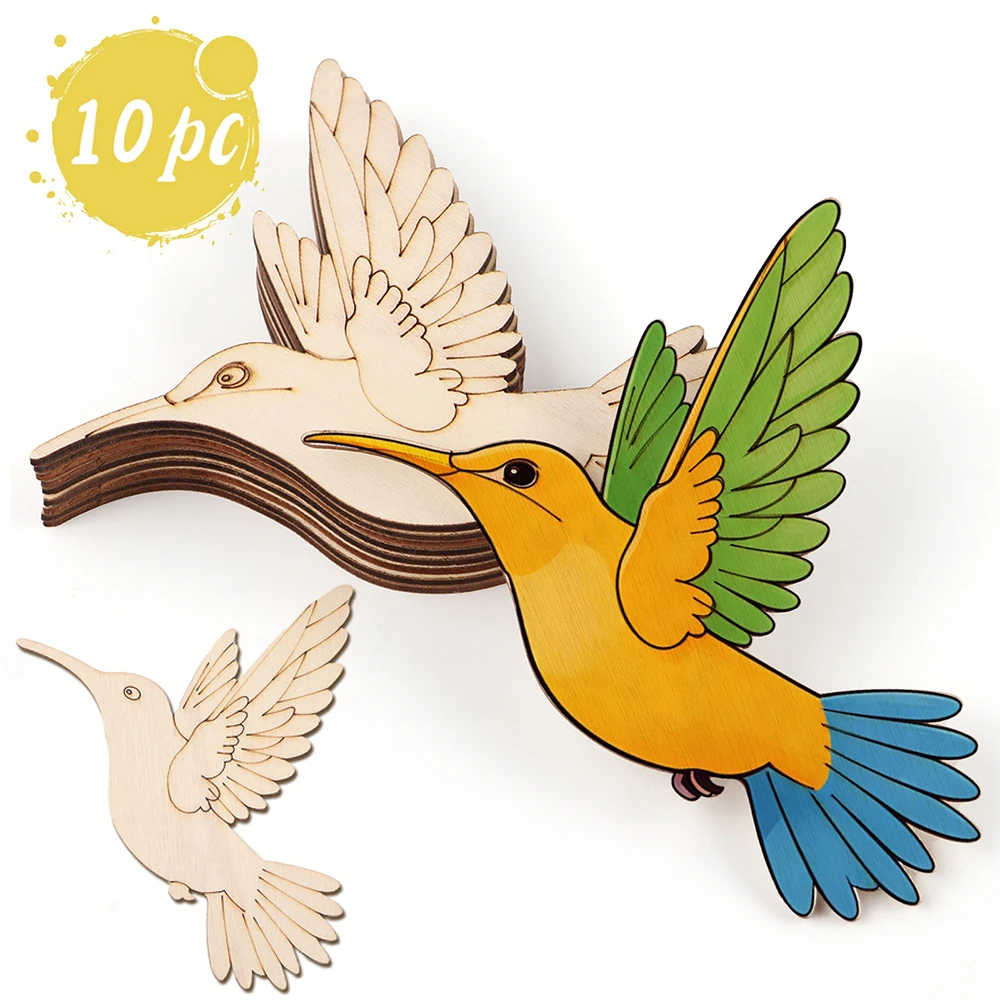 10pcs Unfinished Wood Animal B - Art Craft Decoration review and price