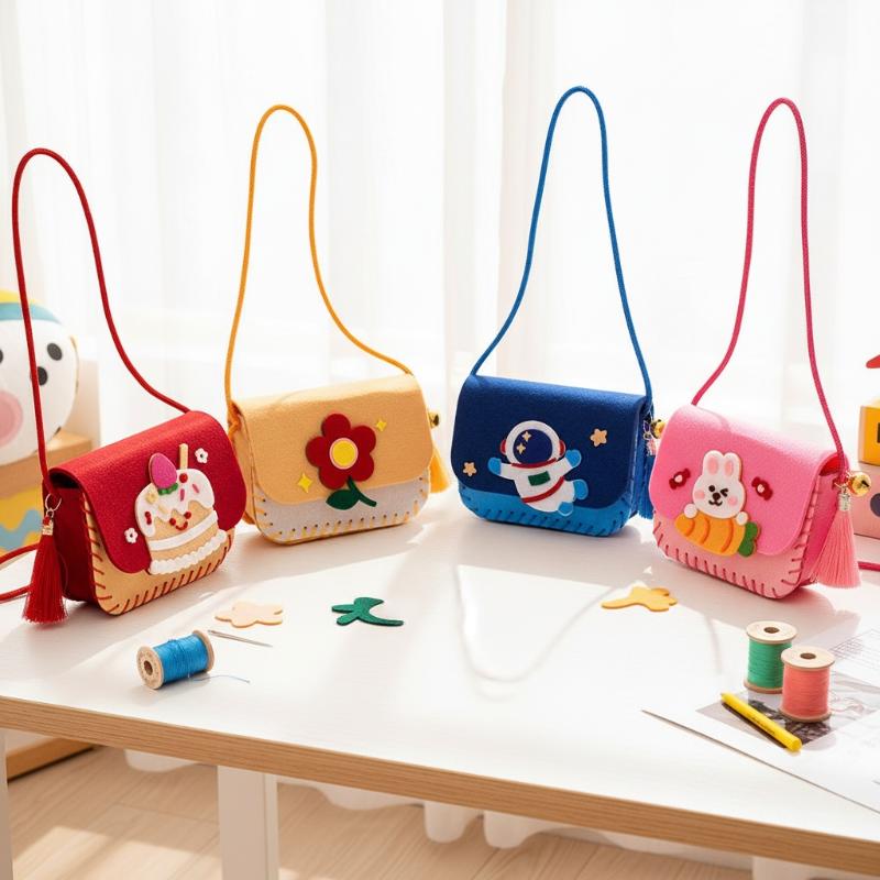 Felt Bag Making Kit for Childr - Art Craft For Kindergarten review and price