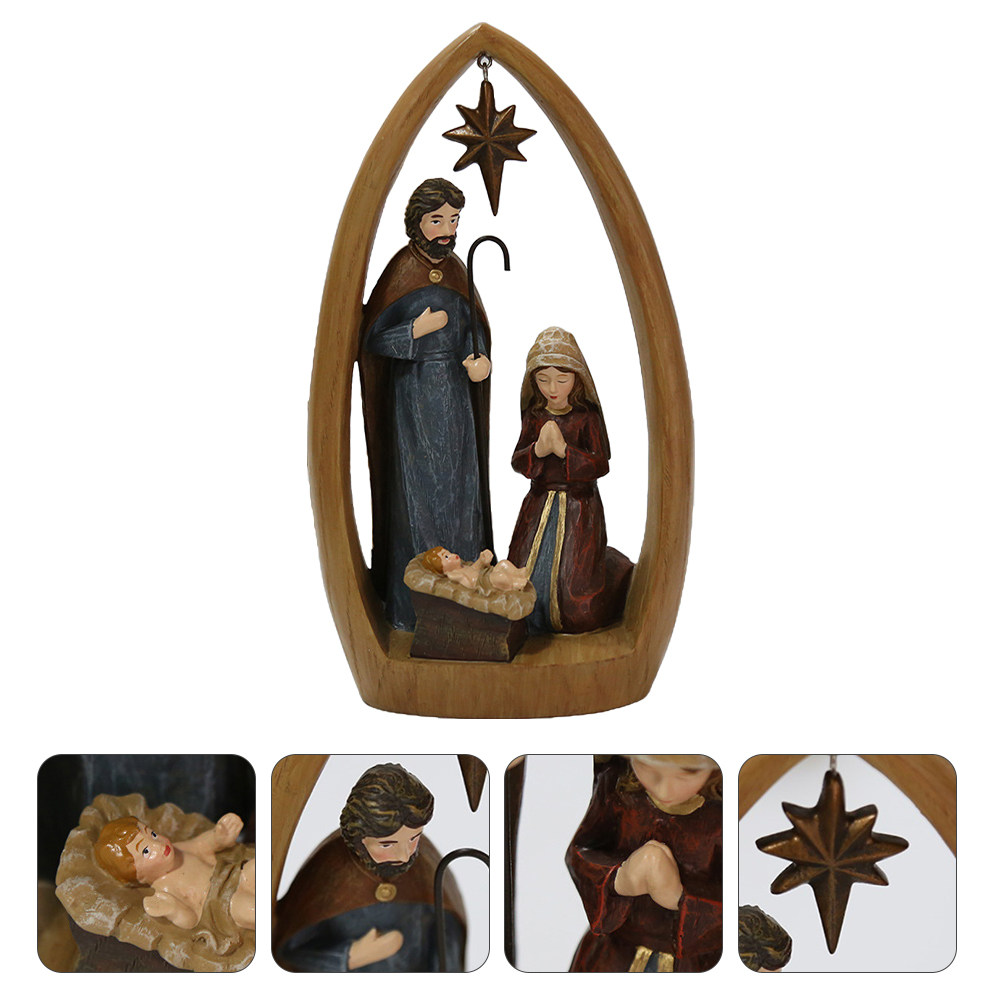 1Pcs Nativity Scene Christian  - Art Craft Bar review and price