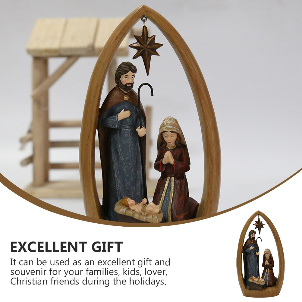 1Pcs Nativity Scene Christian  - Art Craft Bar review and price
