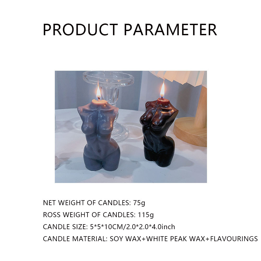 Female Torso Body Shape Scente - Candle Making Wax review and price