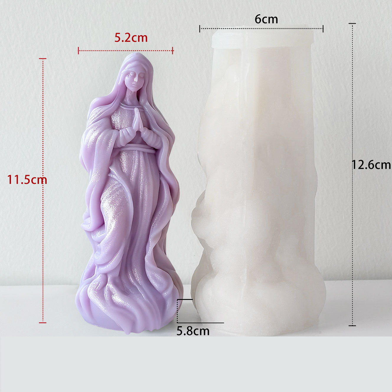 Portrait Candle Mould Decorati - Art Craft Show review and price