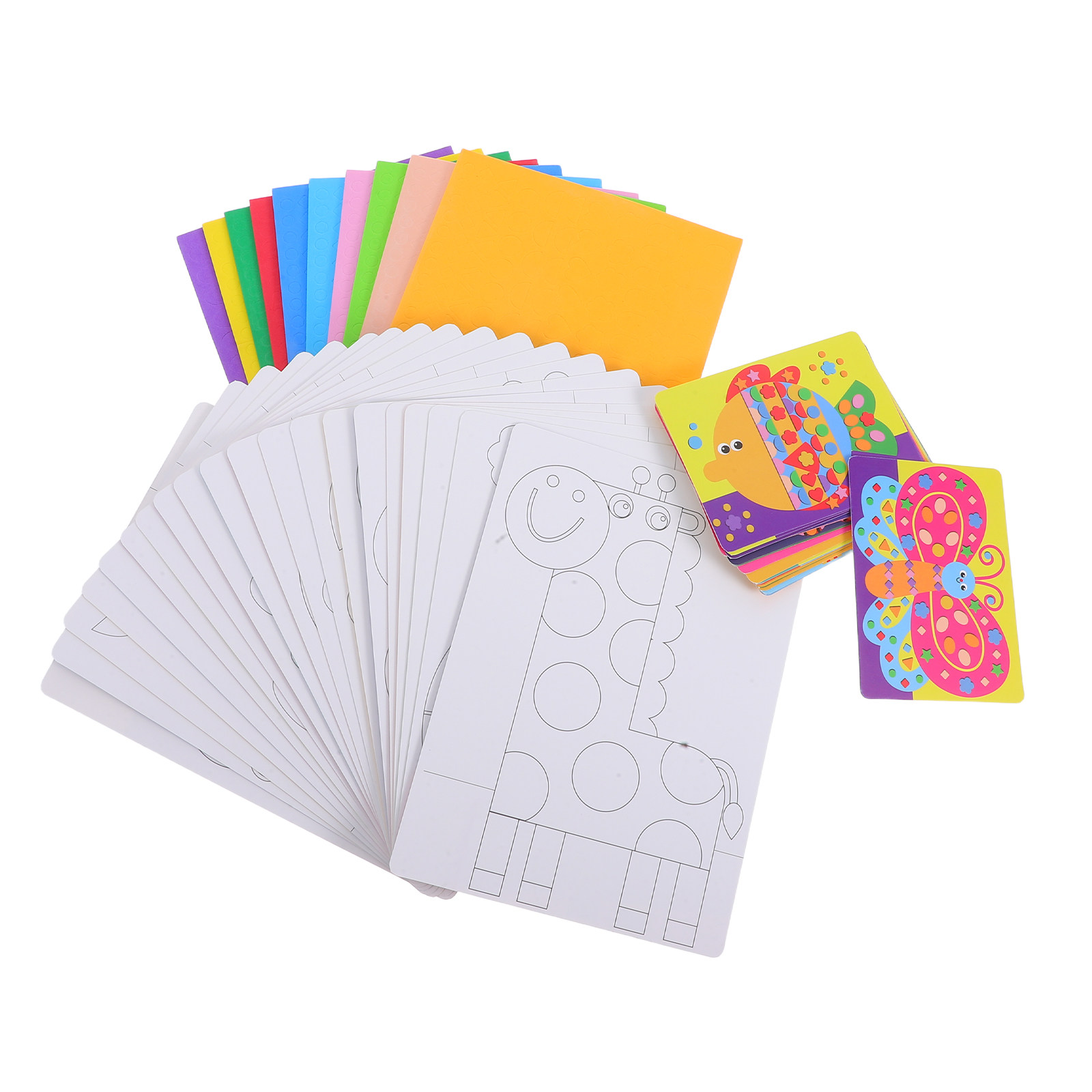 1Set Vibrant 3D Eva Animal Sti - Art Craft Activities For Preschoolers review and price