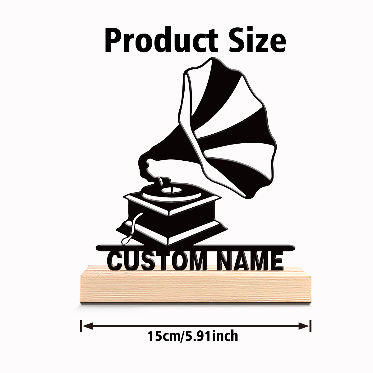 1pc Creative Gramophone Custom - Art Craft Usa review and price