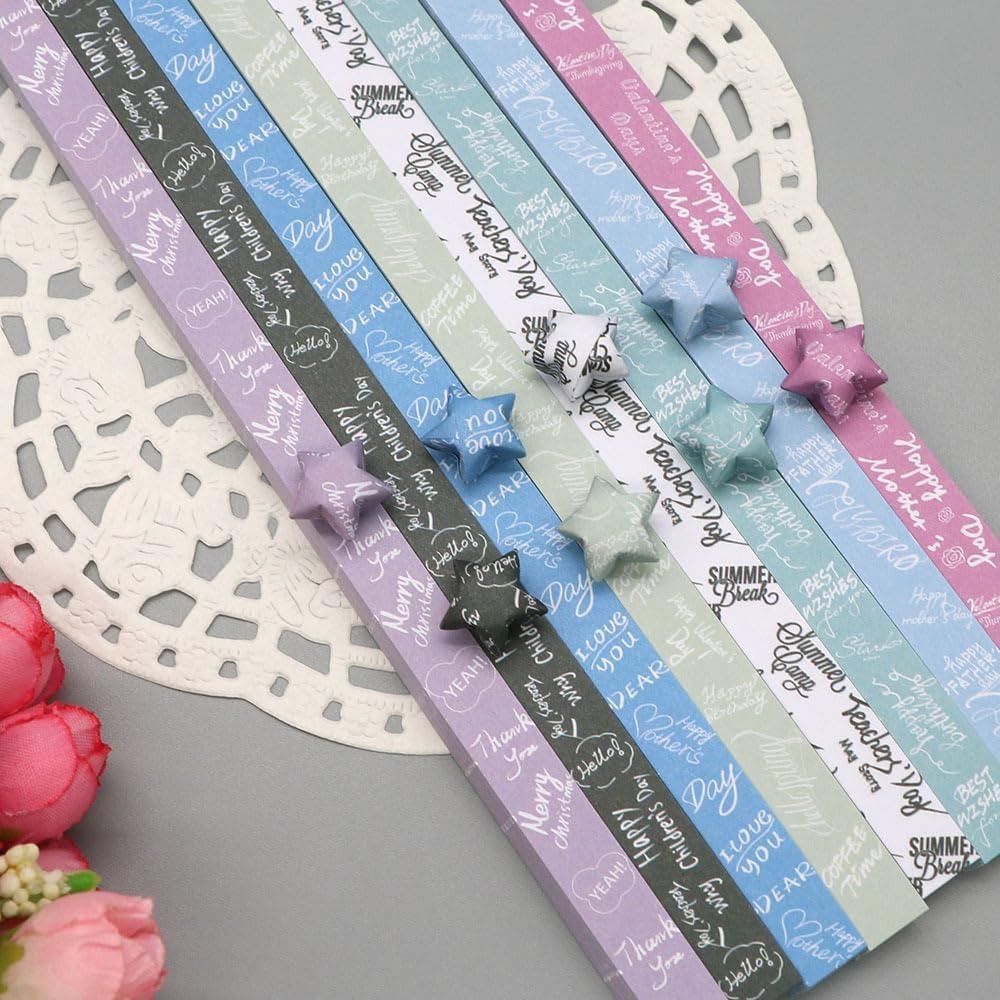 540 Sheets Colorful Star Origa - Art Craft Show review and price